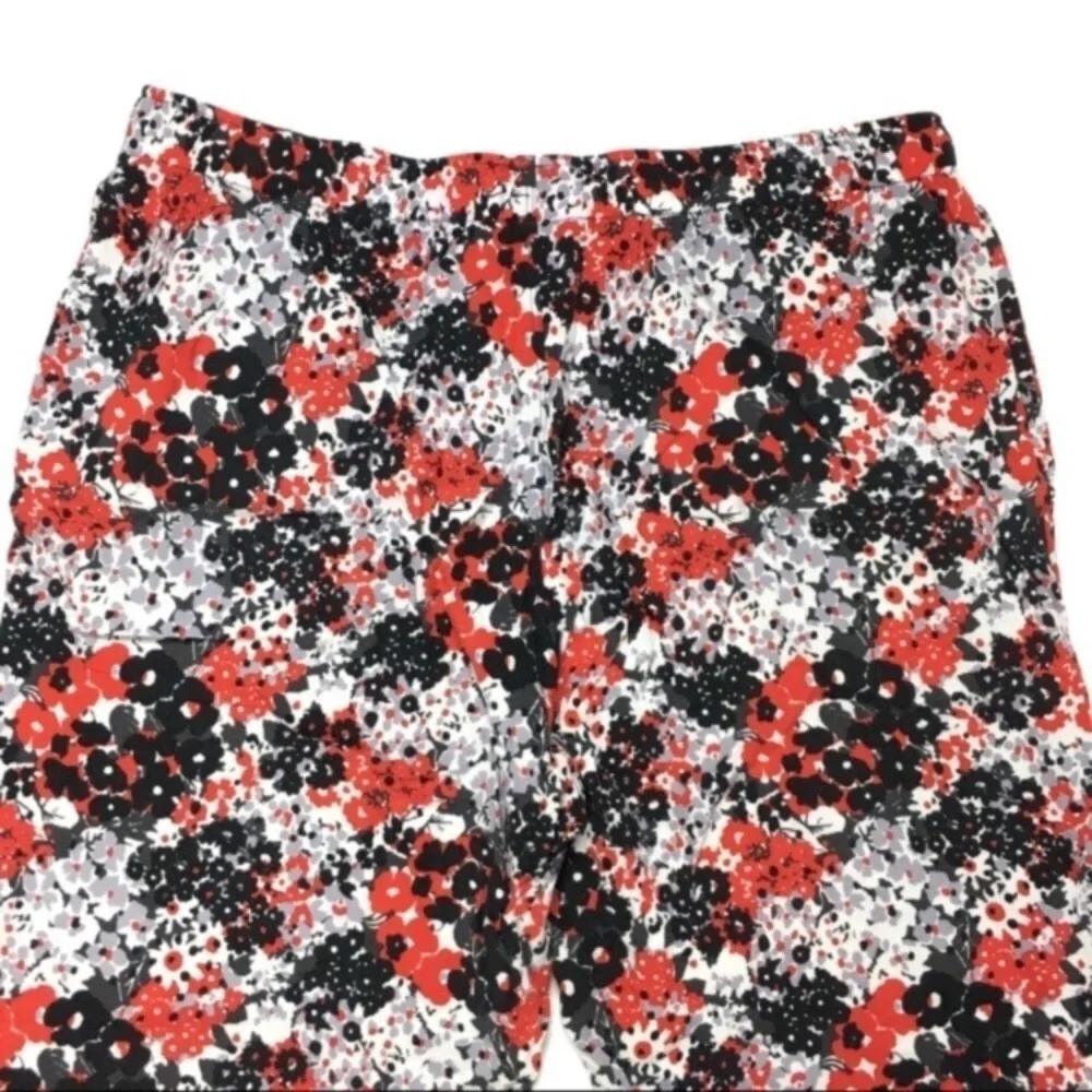 UNIQLO Pants Jogger Drape Lounge Floral Harem Loungewear Boho Hippie Size Medium